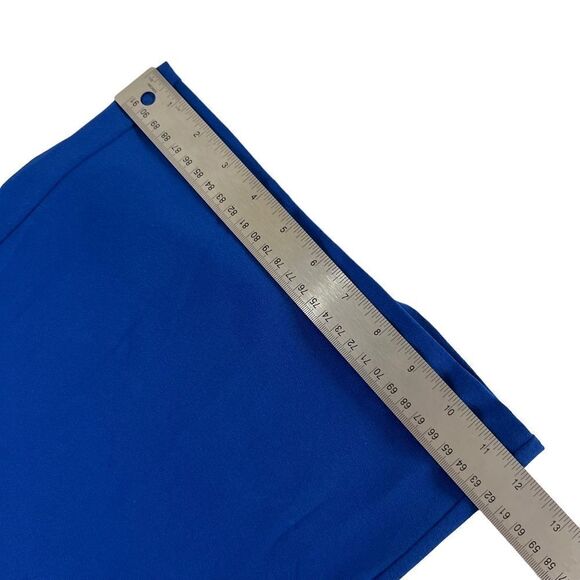 Bebe Desiree Hook & Eye Cobalt Blue Jumpsuit - Picture 13 of 15